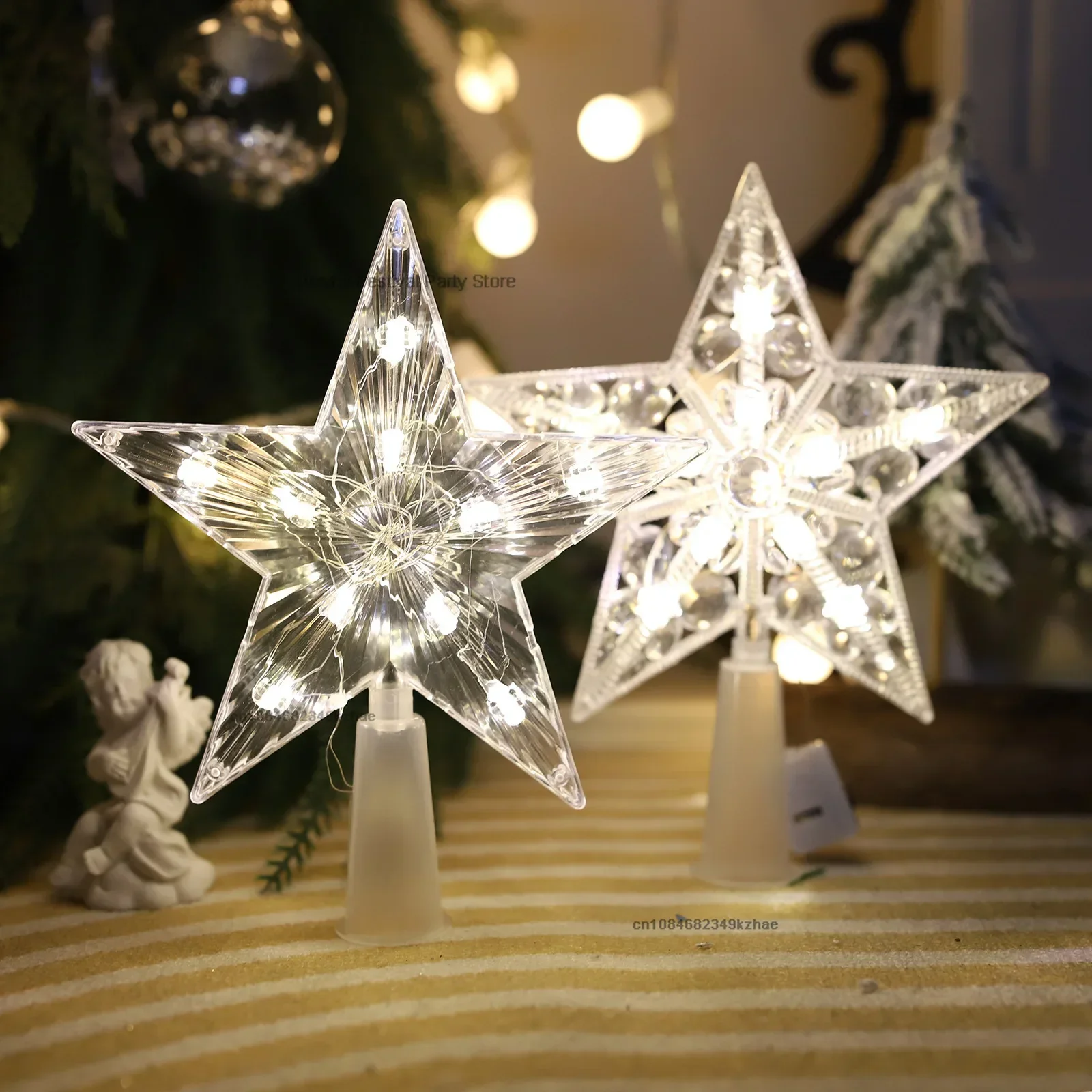 15 CM LED Yılbaşı Ağacı Süsler - Star Tree Topper incelemesi ve fiyatı