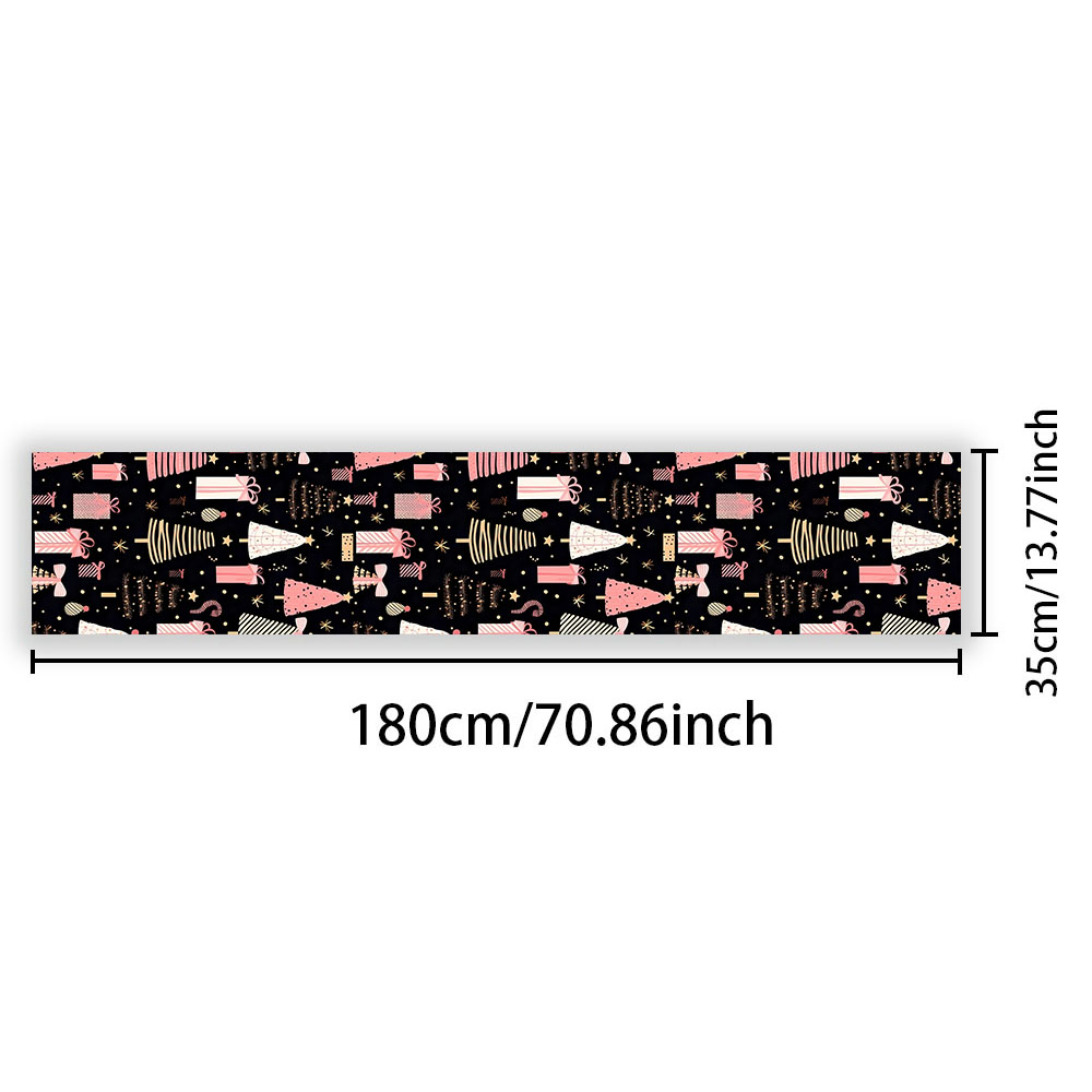 Noel Masa Örtüsü Pembe Noel Ağ - Christmas Table Runner incelemesi ve fiyatı