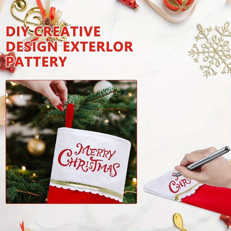 1/3/6 adet Noel Çorapları, Kır - Christmas Stocking Hanging incelemesi ve fiyatı