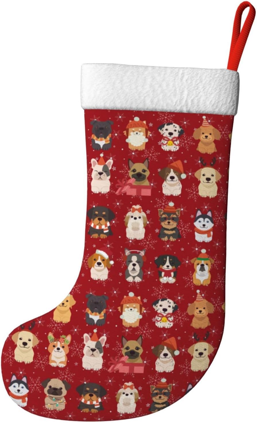 Sevimli Noel Köpekleri Noel Ço - Christmas Stocking Hanging incelemesi ve fiyatı