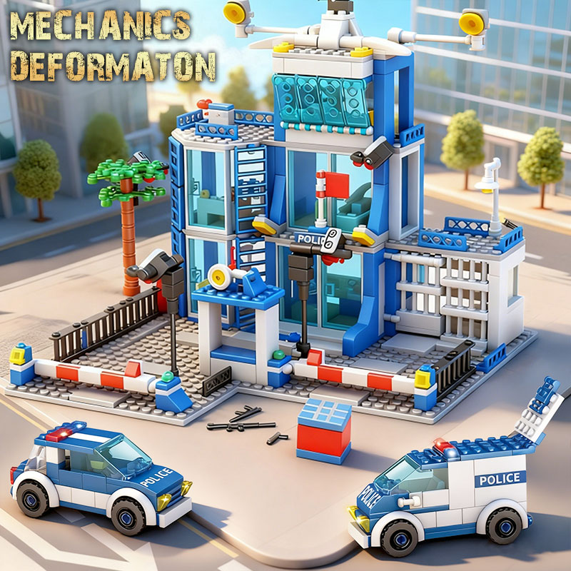 Şehir Polis Karakolu Yapı Taşl - Lego Set City incelemesi ve fiyatı