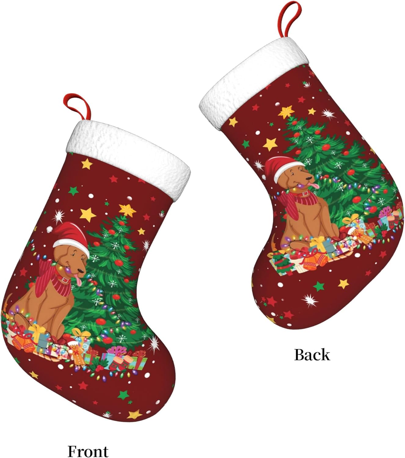 Noel Köpek Işık Tasarımlı 45 c - Christmas Stocking Hanging incelemesi ve fiyatı